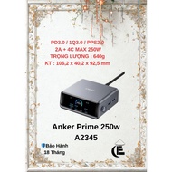 Anker A2345 250W Pro,A2345 Pro+(2026) 6-Port GaNPrime Charging Station -