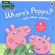 Clicket ! PEPPA PIG WHERES PEPPA AND OTHER STORIES (5 LIFT-THE-FLAP BOOKS)