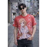 (BNWT New/) Jersey Full print B4REST0 SW0RD 4RT 0NL1NE 4SUN4 0R1 size M oversize fit L (P68 x L55)