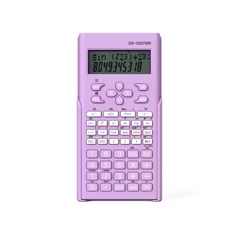 240 Functions Engineering Scientific Calculator 2-Line 12-Digit Standard Function Calculator Multifu