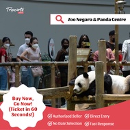 [PROMO DISKAUN 10%] Zoo Negara + FREE Panda Centre INSTANT TIKET