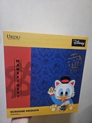 原價出絕版 Disney Scrooge McDuck 史高治招財貓 Urdu