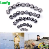 LANFY Tackle Tools Round Split Durable Lead Explosion Lure Split Lead Shot Dispenser