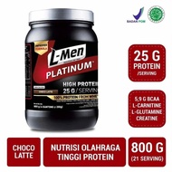 Hot Sale L-Men Lmen Platinum Susu Whey Protein 800 Gram 24 Serving High Quality