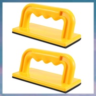 (XCTS) Wood Cutting Push Up Stick Block 2-Pack Set – Angle Handle Foam Pad Holder Blocks For Cutting