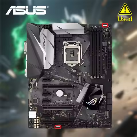 Asus ROG STRIX Z270-F GAMING Desktop Motherboard Socket LGA 1151 i7 i5 i3 Z270 DDR4 USB3.0 Motherboa