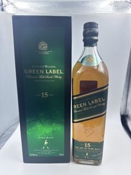 Johnnie Walker Green Label 15年 調和麥芽蘇格蘭威士忌700ml C31-28