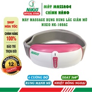Máy Massage Bụng Giãm Mỡ Nikio NK-169AC / NK-169DC - Công Nghệ Mát Xa Rung Lắc Kết Hợp Hồng Ngoại Đá