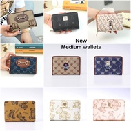 New!! ใบกลาง wallets แบรนด์แท้ TTWN BEAR ✨พร้อมส่ง 9 สี✨