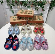 (到貨時間：31天)  Mini Melissa 公主系列果凍鞋👡(A.灰姑娘 B.青蛙公主 C.貝兒 D.白雪公主 E.Elsa F.小魚仙)(US7/US8/US9/US10/US11/US12)