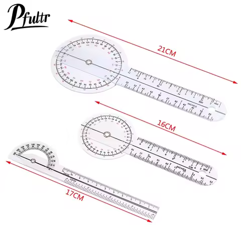 6/8 Inch Goniometer Rule Medical Joint Ruler Calibrated Orthopedics Angle Rule To Measure Joint Angl