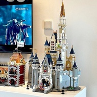 Compatible with Lego Disney Princess Castle Building Assembling Difficult Large Building Blocks Decorative Flower Birthd