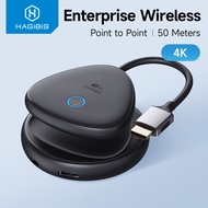 Hagibis 4K HDMI Wireless Transmitter And Receiver Kit 2.4/5GHz Wireless HDMI Extender Kits Display Adapter Dongle Casting Video Audio For Laptop PC Camera PS4/5 Xbox Streaming (4K HDMI)