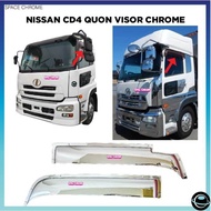 DOOR VISOR CHROME NISSAN CD4 QUON KROM ACCESSORIES CHROME CD4 NISSAN