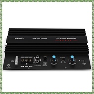 (BGSJ) 12V 1000W Mono Car Audio Power Amplifier Powerful Subwoofers Amp PA80D