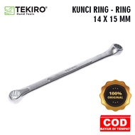 TEKIRO RING WRENCH - RING 14 X 15 MM RING TOOLS - ORIGINAL TOOLS