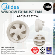 MIDEA Ceiling Exhaust Fan H1901-F40 10 Inches 38W / Window Exhaust Fan Automatic APC15-A2 Bathroom G