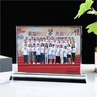 Group Photo Graduation Souvenir Company Party Crystal Student Group Photo Frame NOTI Custom Photo Pr