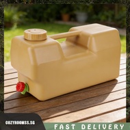 [cozyroomss.sg] 5 Gallon/20L Emergency Water Storage Tank with Spigot and Hand Sanitizer Bottle No L