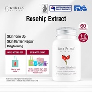 【Official】Unichi Rosehip Extract 1500mg Complex Capsule 60 Capsules，Complex Anti-Oxidation，Moisturiz