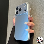 Simple Silver Phone Case For Vivo iQOO Z11 Z11X Z10 Z10X Z10R Z9X Z9 Turbo Plus Z7 Z7i Z6 Lite Pro Z