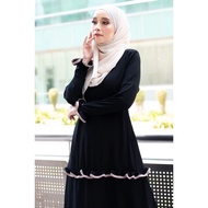 Aaliyah Dress - Black Collection EJ STYLE | SIZE XS - L | Nursing Friendly | Jubah Hitam, Mekah, Haj