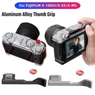 FLYMILE Metal Thumb Grip for FUJIFILM X-100VI / X-E5 / X-M5 Camera With Shutter Release Button Hot S