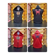 New Model/Spiderman Superhero Boy's Vest Fleece Material/Kids Vest/Children's Vest/2 Year Old Boy's 