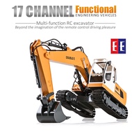 Double E E561-003/E751-003 RC Excavator Alloy 3 In 1 17 Channel Engineer Robot Car With Metal Bucket