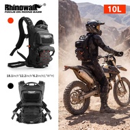 Rhinowalk Motorcycle Backpack Waterproof 10L Adventure Outdoor Tactical Bag With Hidden Rain Cover P