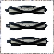 [Z F L U] For  A30 Pro Robot Vacuum Cleaner Replacement Parts 3PCS Main Brush Rubber Roller Brushes 