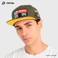 TOPI RACING DISTRO TERBARU KEREN Snapback CRF Hijau Army