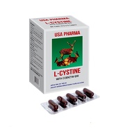 Genuine L Cystine Pills for Skin Beauty, Hair Loss Reduction, Skin Darkening Reduction - 1 Box of 60