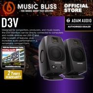 Adam Audio D3V 3.5-inch Powered Studio Monitor - Black (Pair)