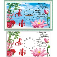 ABC 3D Diamond Painting Clock Loving Father Up and Down Between the Lines 61002 (CUSTOMER SELF-ATTAC