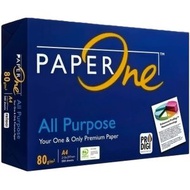 ****PAPERONE - A4 多用途白色影印紙  80磅 1包 (500張) (原裝香港行貨）