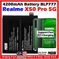 ORlGINAL NGS Brand 4200mAh Battery BLP777 Compatible For REALME X50 Pro 5G with Phone Opening Tools