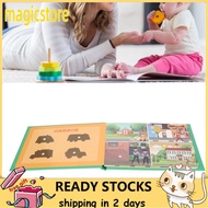 Magicstore Toddler Binder Book  Enhance Logic Activity for Above 3 Years Old Outdoors