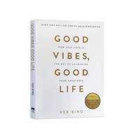 จัดส่งรวดเร็ว หนังสือภาษาอังกฤษgood vibes good life ิัby vex king หนังสือพัฒนาตนเอง