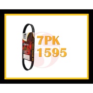 S2U Gaido Fan Belt Land Rover TDI 300 Air Cond Alternator Power Steering Belt 7PK1580 7PK1595 Tali K