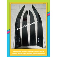 TOYOTA Car gutter Corolla Altis 2001-2007 flat model