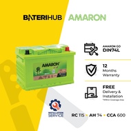 [Installation Provided] DIN74L | Amaron Go | Car Battery Proton X70 Hilux Ford BateriHub