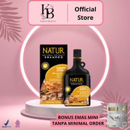 SHAMPO NATUR UNTUK RAMBUT RONTOK NATUR SHAMPOO GINSENG 80ML 140ML  dan 270 ML ORIGINAL BPOM / nature