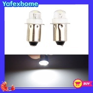 [YAFEXHM] 2 pcs P13.5S PR2 Base 3V Upgrade LED Flashlight Torch Bulb 6000K