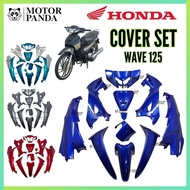 HONDA WAVE125 WAVE 125 COVERSET COMPLETE COVER SET BODY CAVER KAVER RED MARRON BLACK BLUE 100% GOOD 