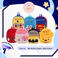 ♥️Mall4Baby♥️ Kids Bag Big size Baby Cartoon Bag Murah Beg Budak Backpack Beg Kecil dan Besar Sekola