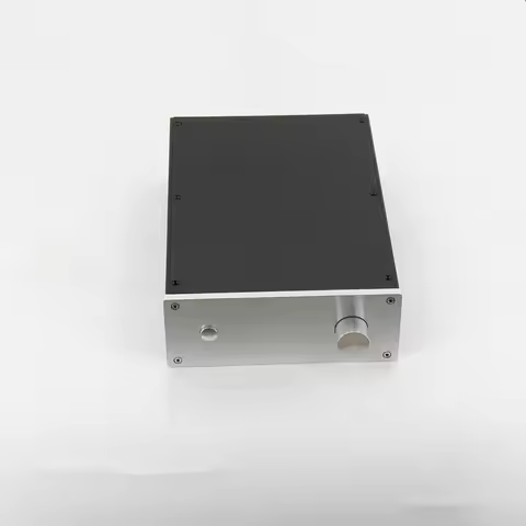 BZ2208B All Aluminum Power Amplifier Chassis Audio Pre-Amp Enclosure Amp Case DIY Box 215MM*80MM*308