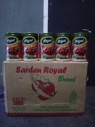 1 KARTON SARDEN ROYAL SAUS TOMAT 155GRAM EXP 2026