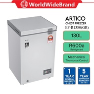 Elba ARTICO EF-R1380(GR) Chest Freezer 130L R600a Mechanical Thermostat Control Replace EF-E1310