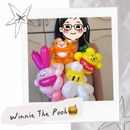 Winnie The Pooh【畢業氣球花束】畢業花束 畢業禮物 畢業公仔 幼稚園 小學 中學 大學畢業